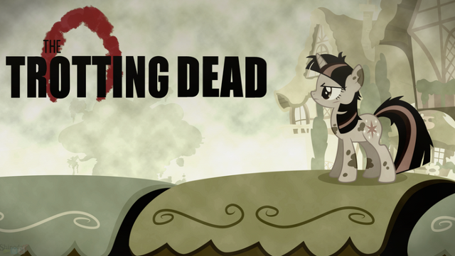 File:FANMADE Trotting Dead Twilight Sparkle.png