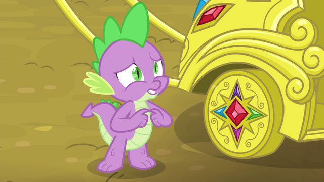 File:Spike telling Rarity the book is gone S4E23.png