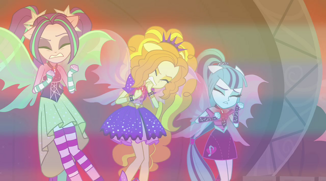 File:The Dazzlings affected by shockwave EG2.png