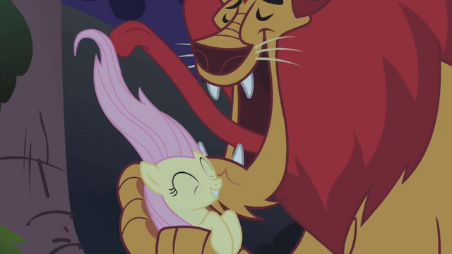 Plik:1000px-Manticore and Fluttershy S01E02.png