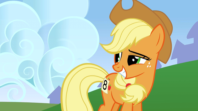 File:Applejack chuckling S01E13.png