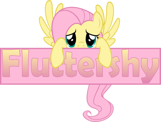 File:FANMADE Fluttershy banner by zacatron94.png