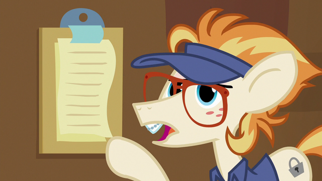 File:Attendant Pony "it only took them an hour" S7E2.png