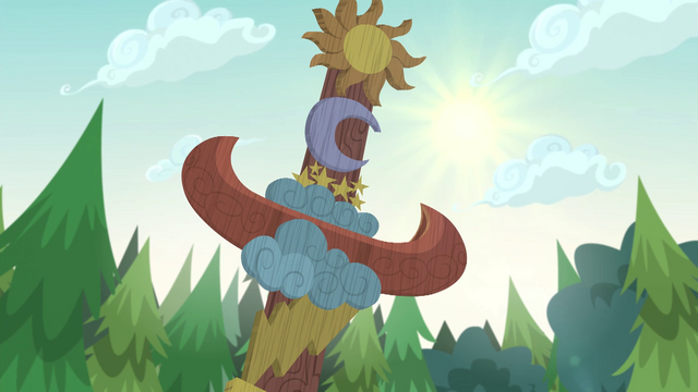 File:Angle shot of Camp Everfree totem pole EG4.png