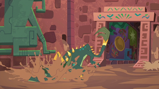 File:Cipactli falling in the mud S6E13.png