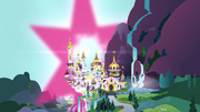 S04E02 Canterlot na tle gwiazdy.png