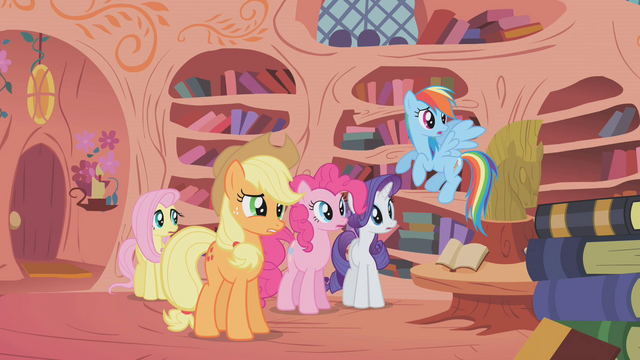 File:Applejack and the rest S01E07.png