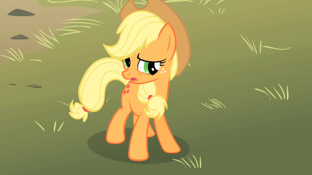 File:Applejack looking concerned S01E18.png