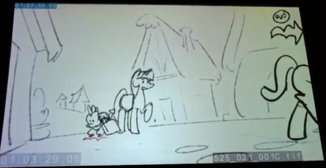 File:S5E25 animatic - Twilight and Spike land in Ponyville.png