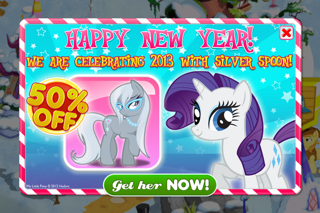 File:Mobile game ad with Silver Spoon fanart.png
