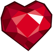 FANMADE The heart-shaped Fire Ruby