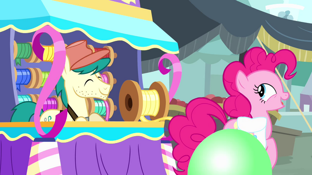 File:Pinkie Pie trotting away from streamer vendor S4E12.png