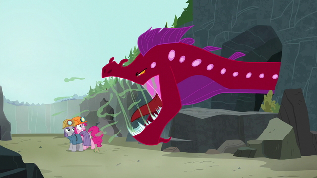 File:Quarray eel roaring at Pinkie and Maud S7E4.png