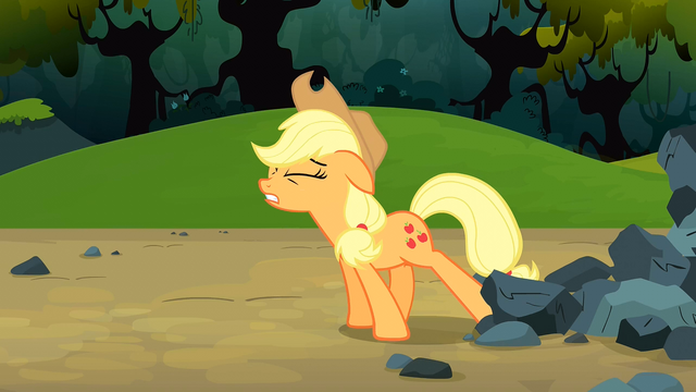 File:Applejack is stuck S3E9.png