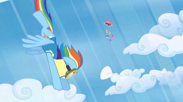 File:Rainbow Dash to the rescue S3E7.png