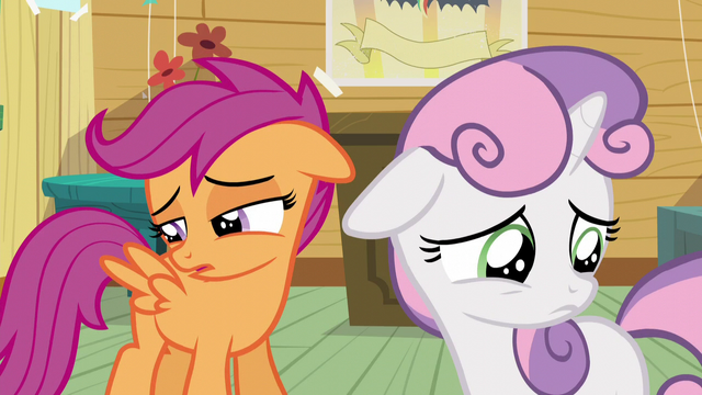 File:Scootaloo and Sweetie are still blank flanks S5E4.png