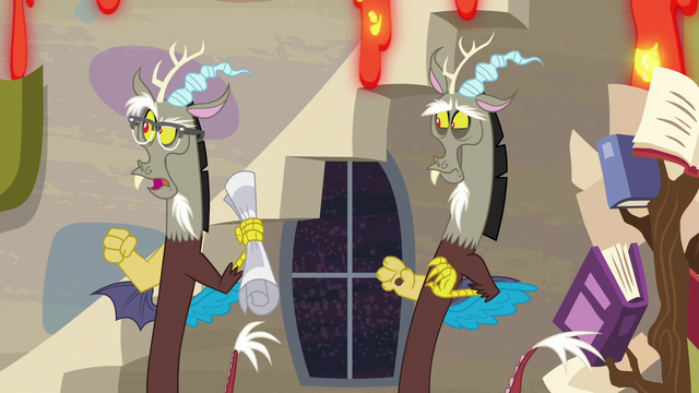 File:Discord 2 "Fluttershy would never be comfortable" S7E12.png