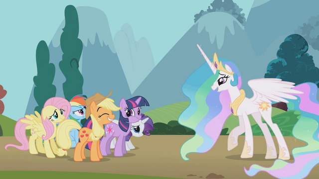 File:Princess Celestia 'as well as your friends' S01E10.png