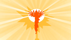 Princess Celestia raises the sun S1E23
