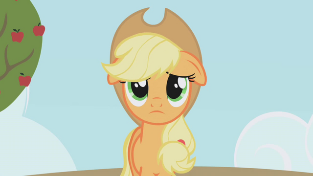 File:Sad Applejack S1E4.png