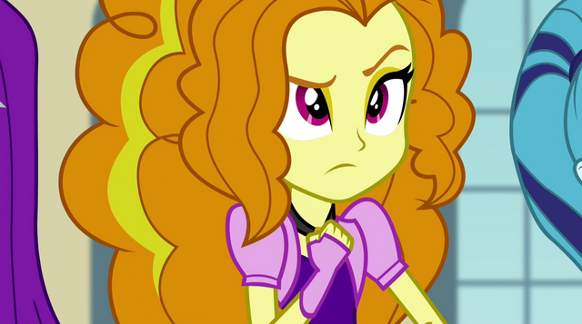 File:Adagio looks at the Rainbooms curiously EG2.png
