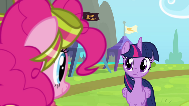 File:Twilight and Pinkie looking at each other S4E10.png