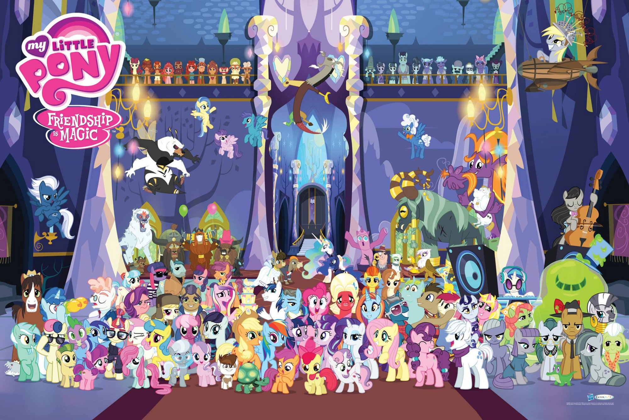 File Mlp Season Five Character Poster Png