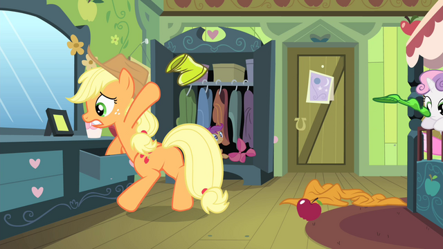 File:Applejack searching in the drawer S4E17.png