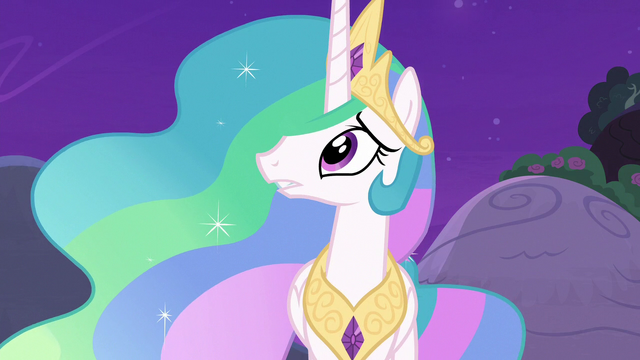 File:Princess Celestia looking at the moon S7E1.png