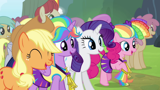 File:Mane 4 victorious "yeah!" S4E10.png