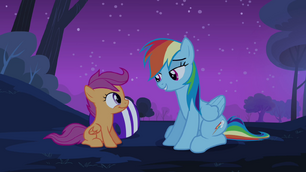 Scootaloo 'mhm' S03E06