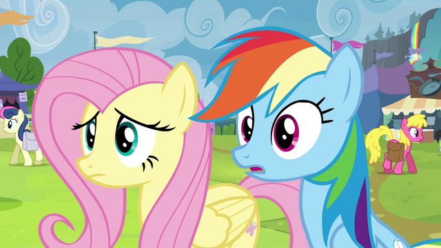 File:Fluttershy and Rainbow double-take S4E22.png