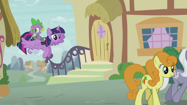 File:Twilight and Spike return to Ponyville S5E25.png
