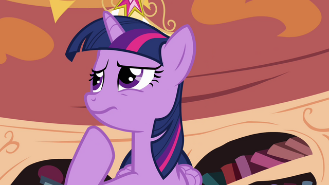 File:Twilight Sparkle thinking S4E01.png