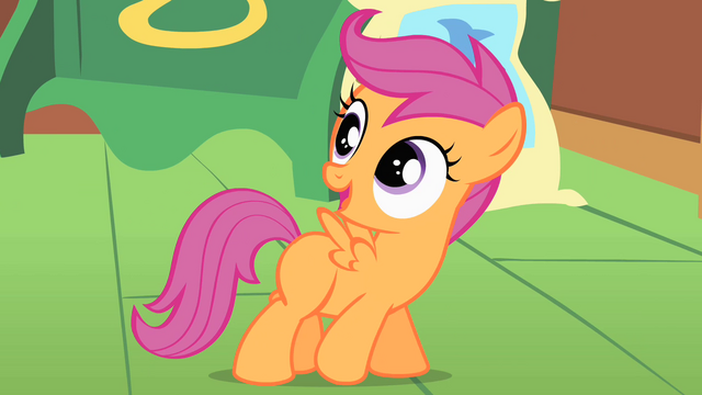 File:Scootaloo walking talking S1E17.png