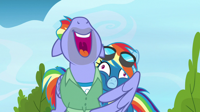 File:Bow Hothoof hugging Rainbow Dash S7E7.png