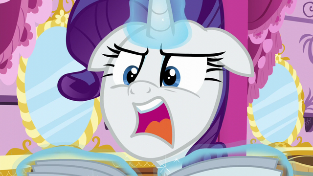 File:Rarity "No spoilers!" S6E9.png