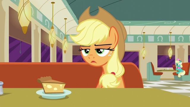 File:Applejack "It was a plum-puckered, pig-pushin'..." S6E9.png