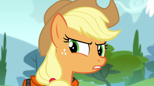 File:Applejack snapping at Apple Bloom S4E09.png