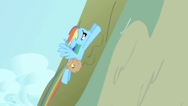 File:Rainbow Dash flying away 3 S1E25.png