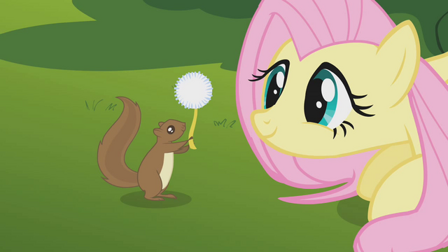 File:Fluttershy thanks squirrel S01E10.png