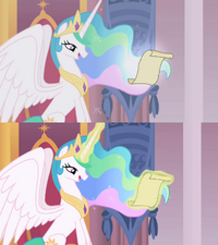 Prinzessin Celestias Aura - Vergleich der beiden Titelsequenzen.png