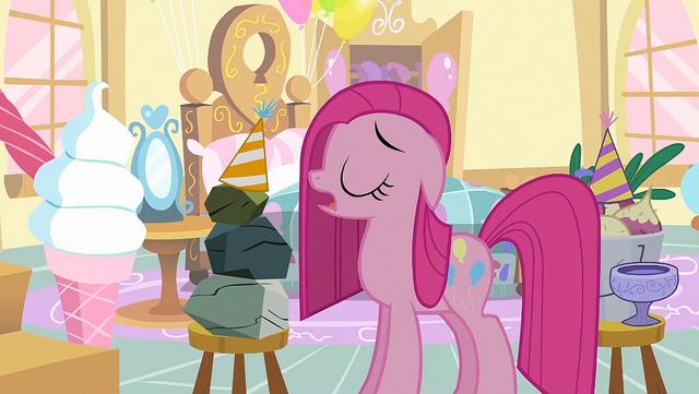 File:Pinkie Pie 'Why, thank you, Rocky' S1E25.png
