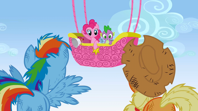 File:Pinkie Pie tells the result S1E13.png