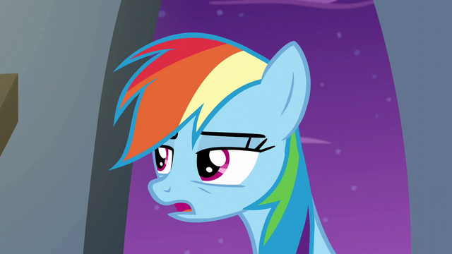 File:Rainbow Dash "fell into a garbage can" S6E7.png