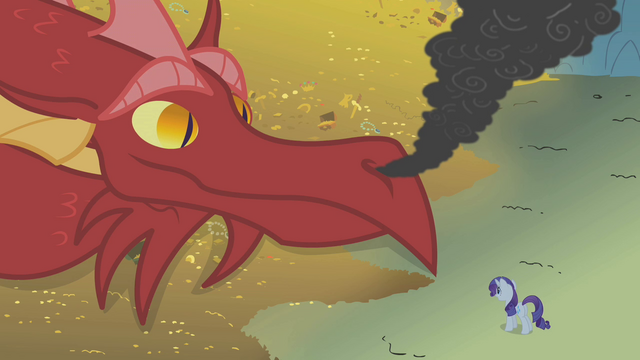 File:Dragon looking at Rarity S1E07.png