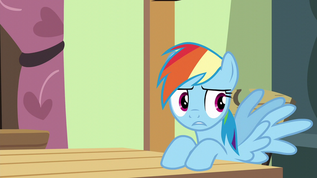 File:Rainbow Dash "sprinkle... something" S6E11.png