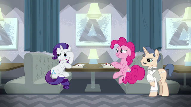 File:Rarity and Pinkie in a third restaurant S6E12.png