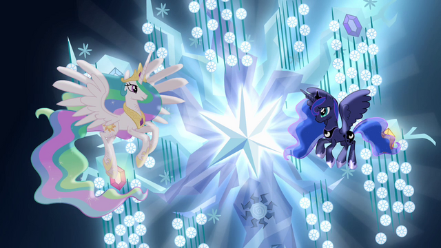 File:Princess Celestia and Princess Luna with Tree of Harmony S04E02.png