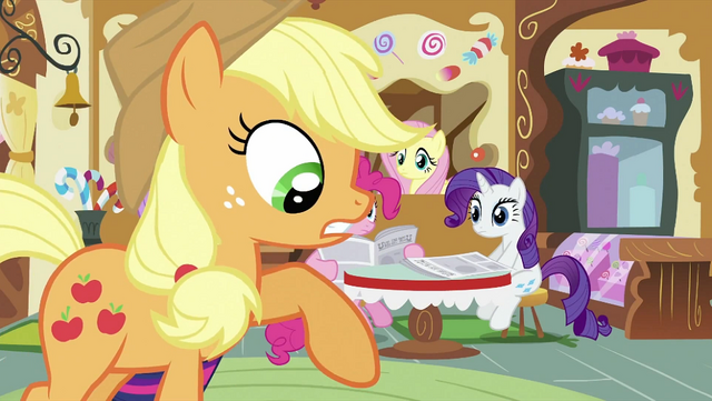 File:Applejack pointing S2E23.png